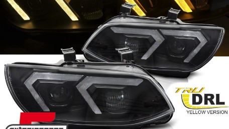 Prednja svjetla LED DRL XENON (crna) / BMW serije 3 E92 E93 LCI (2010-2013), LPBMS6