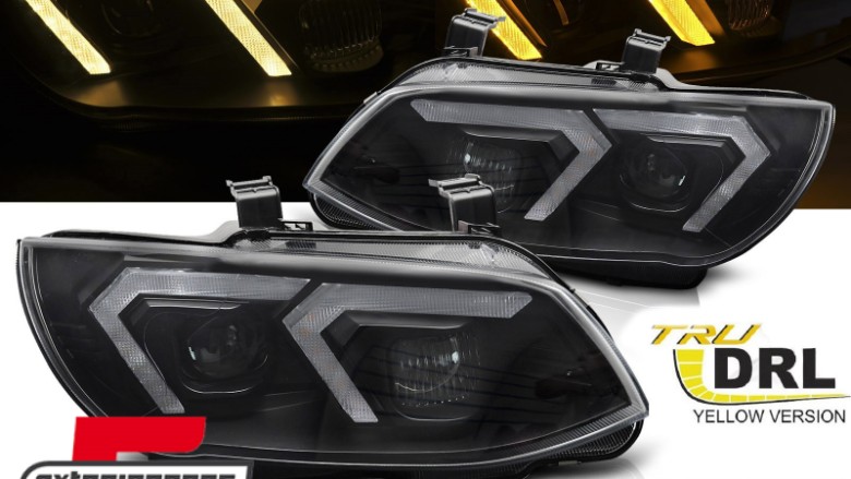 Prednja svjetla LED DRL XENON (crna) / BMW serije 3 E92 E93 LCI (2010-2013), LPBMS6