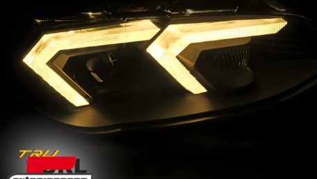 Prednja svjetla LED DRL XENON (crna) / BMW serije 3 E92 E93 LCI (2010-2013), LPBMS6