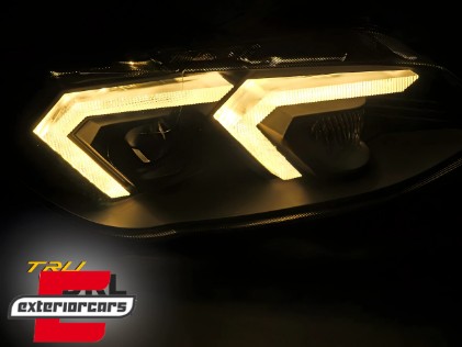Prednja svjetla LED DRL XENON (crna) / BMW serije 3 E92 E93 LCI (2010-2013), LPBMS6