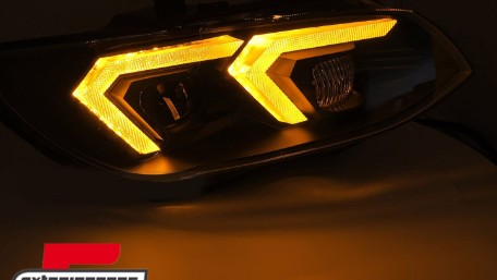 Prednja svjetla LED DRL XENON (crna) / BMW serije 3 E92 E93 LCI (2010-2013), LPBMS6