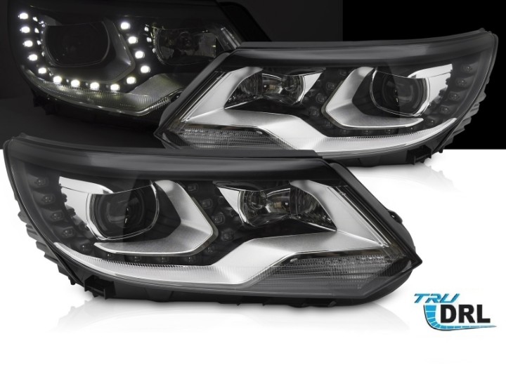 Prednja svjetla LED DRL Xenon dizajn / VW Tiguan Mk1 Facelift (2012-2015), LPVX23