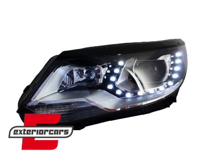 Prednja svjetla LED DRL Xenon dizajn / VW Tiguan Mk1 Facelift (2012-2015), LPVX23