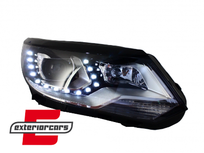 Prednja svjetla LED DRL Xenon dizajn / VW Tiguan Mk1 Facelift (2012-2015), LPVX23