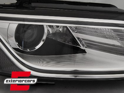 Prednja svjetla LED DRL Xenon look (chrome) / Audi Q5 8R (2012-2017), LPAUE8