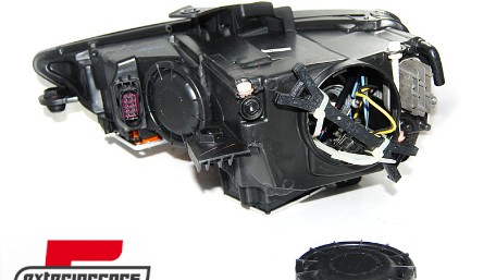Prednja svjetla LED DRL Xenon look (crna) / Audi A3 8V (2013-2016), LPAUE7