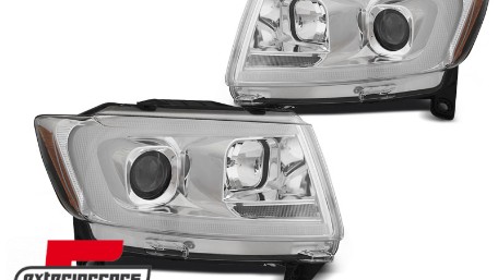 Prednja svjetla LED SEQ žmigavci (chrome) / JEEP Grand Cherokee WK2 (2011-2013), LPCH31