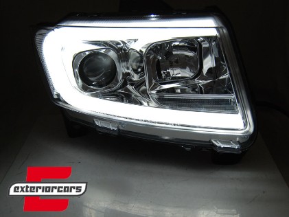Prednja svjetla LED SEQ žmigavci (chrome) / JEEP Grand Cherokee WK2 (2011-2013), LPCH31
