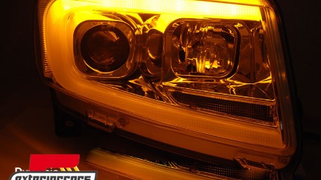 Prednja svjetla LED SEQ žmigavci (chrome) / JEEP Grand Cherokee WK2 (2011-2013), LPCH31