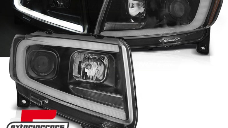 Prednja svjetla LED SEQ žmigavci (crna) / JEEP Grand Cherokee WK2 (2011-2013), LPCH32