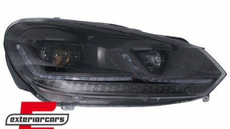 Prednja svjetla LED SEQ žmigavci G7.5 look / VW Golf 6 VI (2008-2013), LPVWZ8