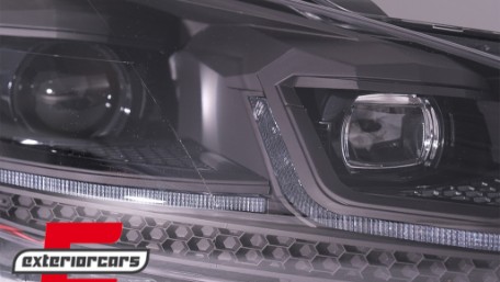 Prednja svjetla LED SEQ žmigavci G7.5 look / VW Golf 6 VI (2008-2013), LPVWZ8