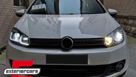 Prednja svjetla LED SEQ žmigavci G7.5 look / VW Golf 6 VI (2008-2013), LPVWZ8