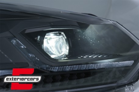 Prednja svjetla LED SEQ žmigavci G7.5 look / VW Golf 6 VI (2008-2013), LPVWZ8
