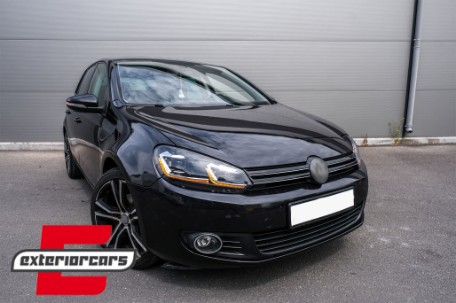 Prednja svjetla LED SEQ žmigavci G7.5 R line look / VW Golf 6 VI (2008-2013), LPVWZ6