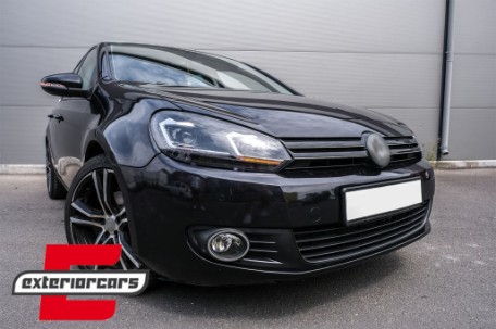 Prednja svjetla LED SEQ žmigavci G7.5 R line look / VW Golf 6 VI (2008-2013), LPVWZ6