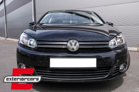 Prednja svjetla LED SEQ žmigavci G7.5 R line look / VW Golf 6 VI (2008-2013), LPVWZ6