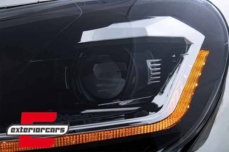 Prednja svjetla LED SEQ žmigavci G7.5 R line look / VW Golf 6 VI (2008-2013), LPVWZ6