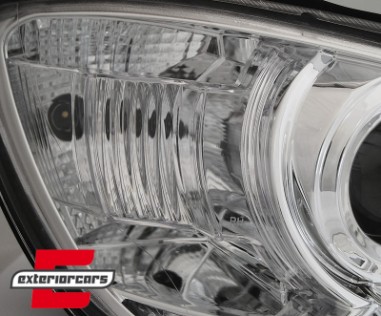 Prednja svjetla LED TrueDRL (chrome) - facelift / Škoda Octavia II facelift (2009-2012), LPSK24