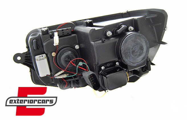 Prednja svjetla LED TrueDRL (chrome) / VW T6 (2015-2019), LPVWP7
