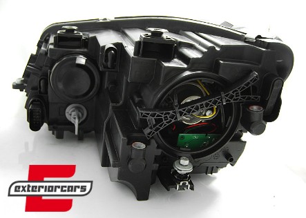 Prednja svjetla LED TrueDRL (crna) / Volkswagen Touran (08.2010-2015), LPVWL3