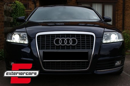 Prednja svjetla LED TrueDRL Xenon (chrome) / Audi A6 4F C6 (04.2004-2008), LPAUA8