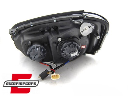 Prednja svjetla LED TubeLight (chrome) / Subaru Impreza II GD (2003-2005), LPSU13