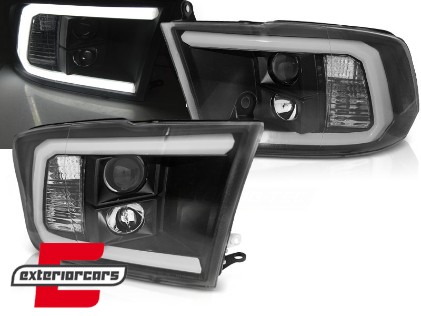 Prednja svjetla LED TubeLight (crna) / Dodge RAM (2009-2018), LPDO22