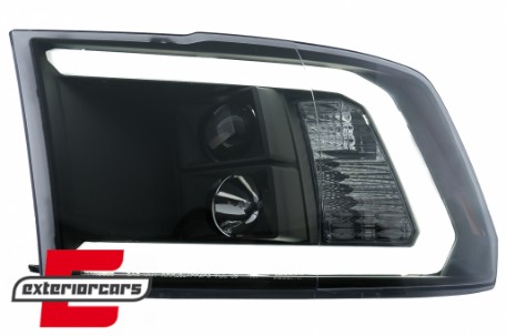 Prednja svjetla LED TubeLight (crna) / Dodge RAM (2009-2018), LPDO22