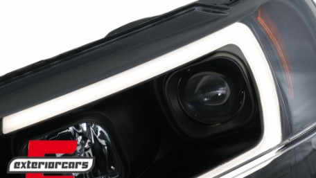 Prednja svjetla LED TubeLight (crna) / JEEP Grand Cherokee (1999-05.2005), LPCH24