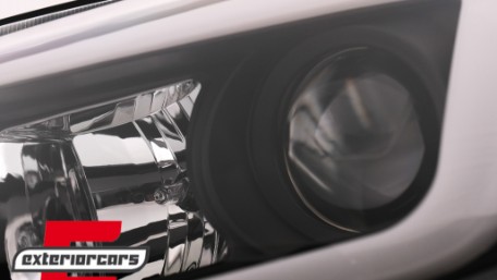 Prednja svjetla LED TubeLight (crna) / Subaru Impreza II GD (2007-2012), LPSU10