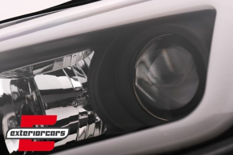 Prednja svjetla LED TubeLight (crna) / Subaru Impreza II GD (2007-2012), LPSU10