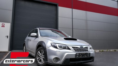 Prednja svjetla LED TubeLight (crna) / Subaru Impreza II GD (2007-2012), LPSU10