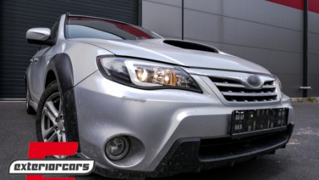 Prednja svjetla LED TubeLight (crna) / Subaru Impreza II GD (2007-2012), LPSU10