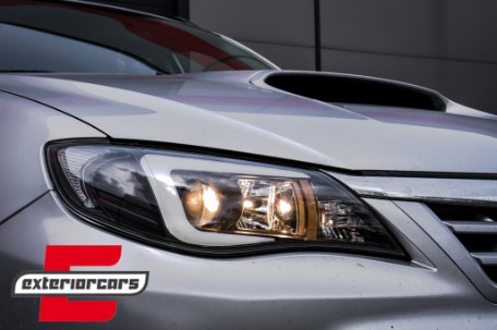 Prednja svjetla LED TubeLight (crna) / Subaru Impreza II GD (2007-2012), LPSU10