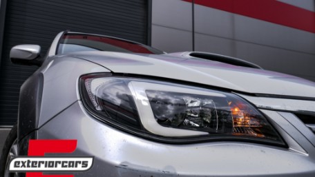 Prednja svjetla LED TubeLight (crna) / Subaru Impreza II GD (2007-2012), LPSU10