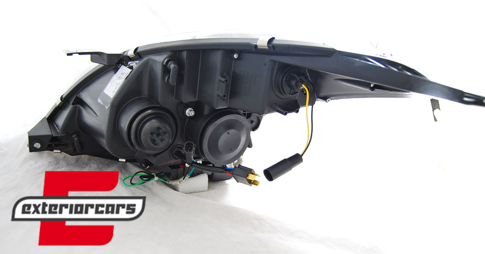 Prednja svjetla LED TubeLight (crna) / Suzuki Swift V (2010-2016), LPSI04