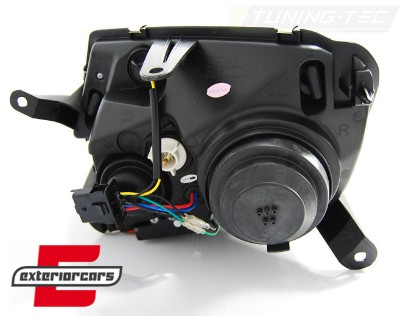 Prednja svjetla LED TubeLight dizajn (chrome) / Dacia Duster I (2010-2013), LPDA01