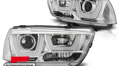 Prednja svjetla LED TubeLight dizajn (chrome) / Dodge Charger (2011-2015), LPDO13