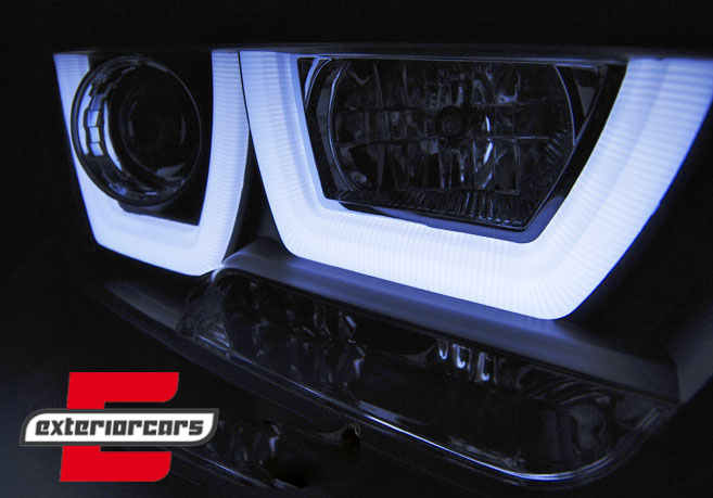 Prednja svjetla LED TubeLight dizajn (chrome) / Dodge Charger (2011-2015), LPDO13