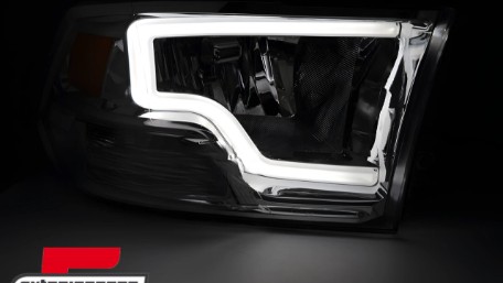 Prednja svjetla LED TubeLight dizajn (chrome) / Dodge RAM (2009-2018), LPDO35