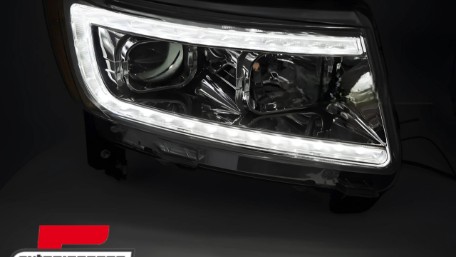 Prednja svjetla LED TubeLight dizajn (chrome) / JEEP Grand Cherokee WK2 (2011-2013), LPCH47
