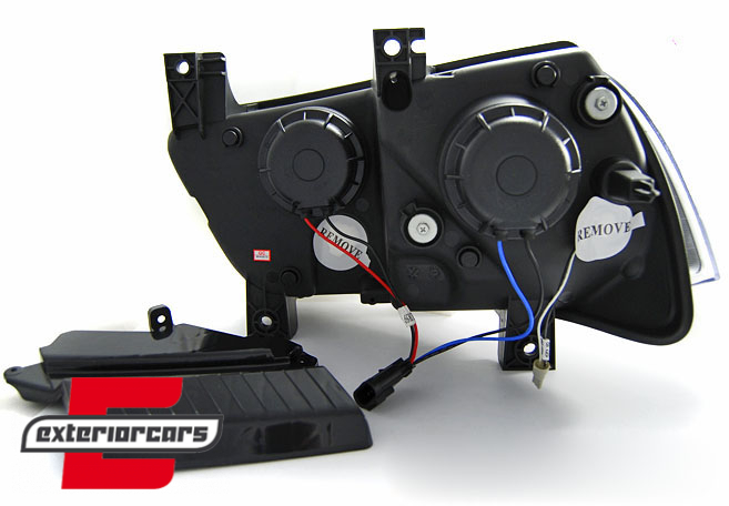 Prednja svjetla LED TubeLight dizajn (crna) / Dodge Charger (2011-2015), LPDO14