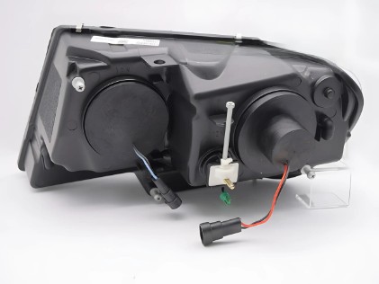 Prednja svjetla LED TubeLight dizajn (crna) / Jeep Grand Cherokee (1999-05.2005), LPCH39