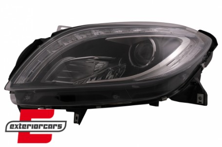 Prednja svjetla LED TubeLight Xenon look (crna) / Mercedes ML klasa W166 (2012-2015), LPMED5