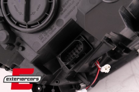 Prednja svjetla LED TubeLight Xenon look (crna) / Mercedes ML klasa W166 (2012-2015), LPMED5