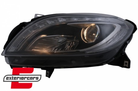 Prednja svjetla LED TubeLight Xenon look (crna) / Mercedes ML klasa W166 (2012-2015), LPMED5