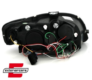 Prednja svjetla LED TubeLights (chrome) / Audi A4 B7 (2004-2008), LPAU89