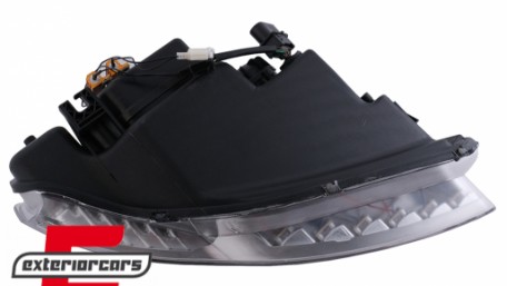 Prednja svjetla LED TubeLights (chrome) / Audi A4 B7 (2004-2008), LPAUC4