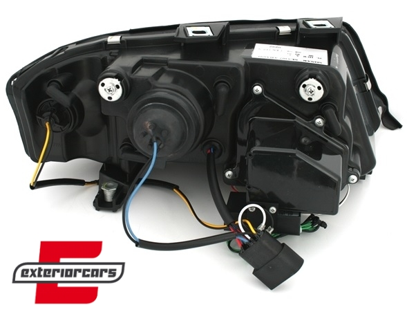 Prednja svjetla LED TubeLights (chrome) / Audi A6 4B C5 (05.1997-05.2001), LPAU91
